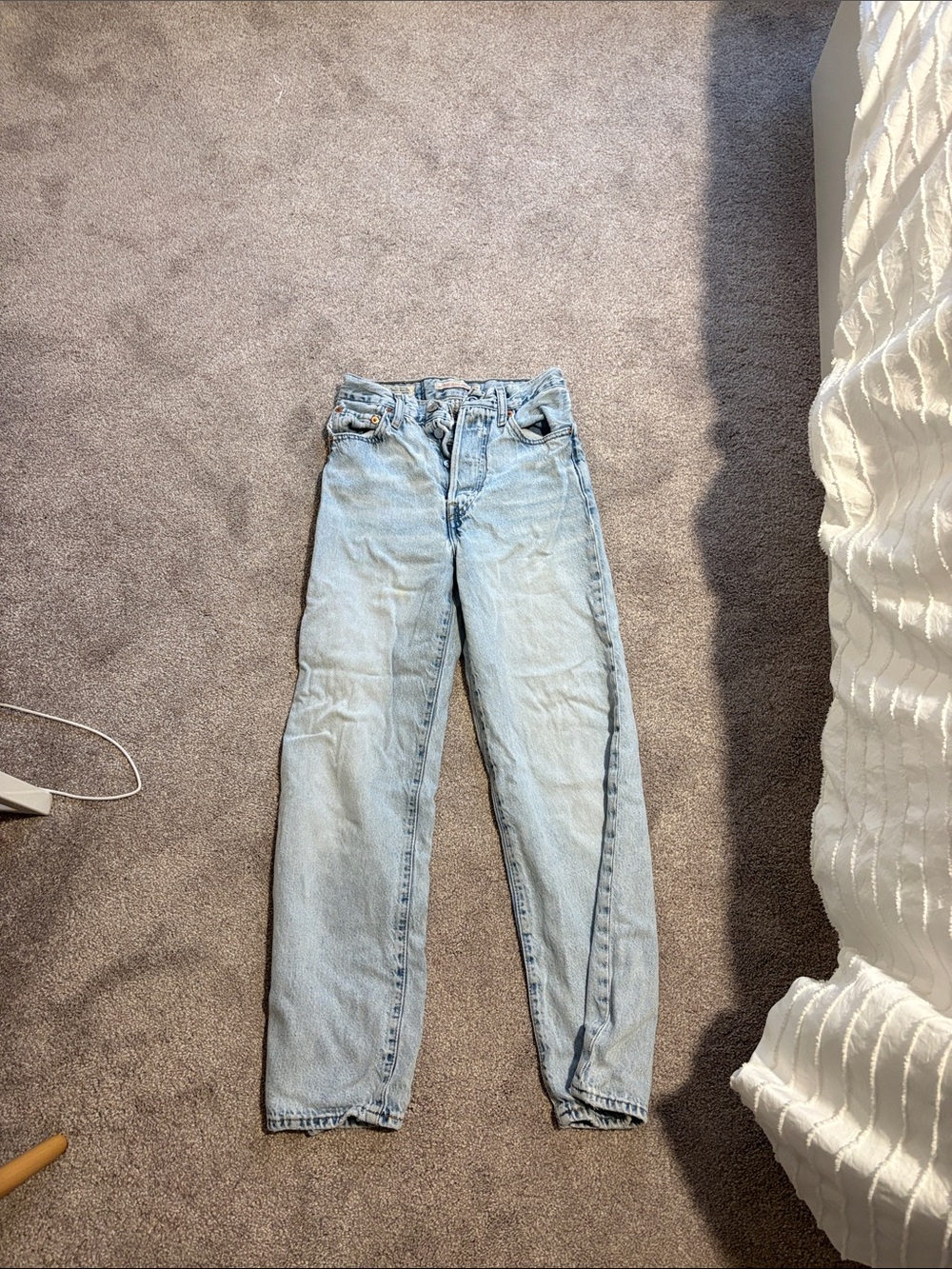 Levi's Light Blue Straight Leg Women's Jeans